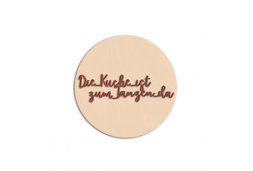 Darstellung des Produktes <span>Die Küche ist zum Tanzen da - runde Tafel</span>